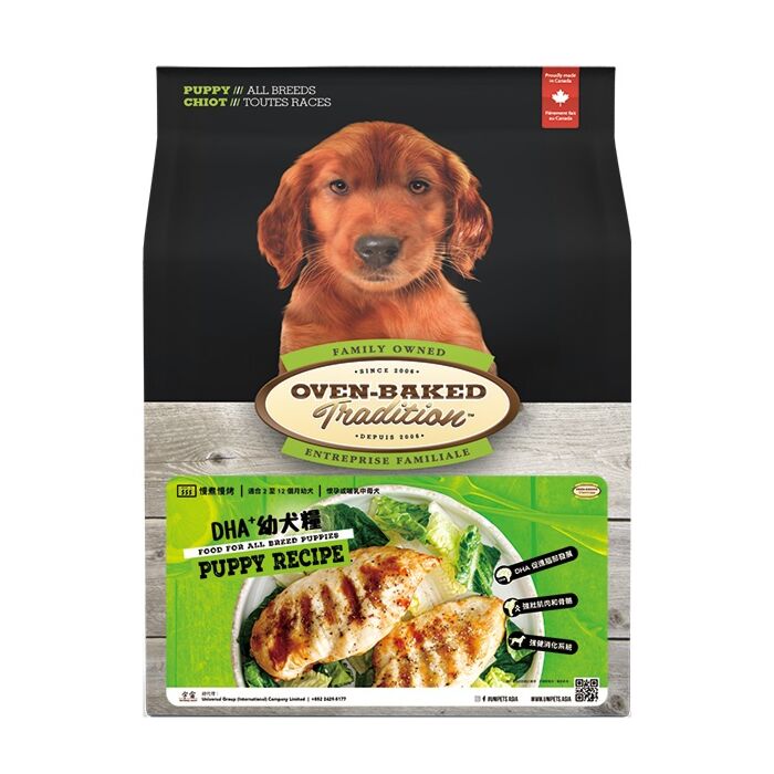 Oven-Baked 雞肉 幼犬配方 (大粒) 25lb