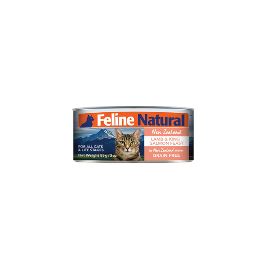 Feline Natural 羊肉及三文魚 85g/170g