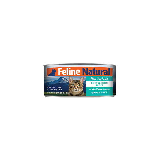 Feline Natural 牛肉及藍尖尾鱈魚 85g/170g