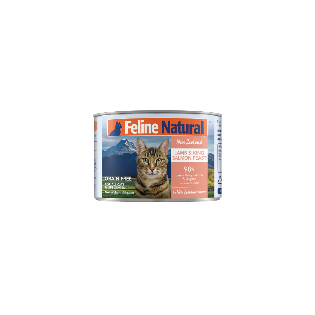 Feline Natural 羊肉及三文魚 85g/170g