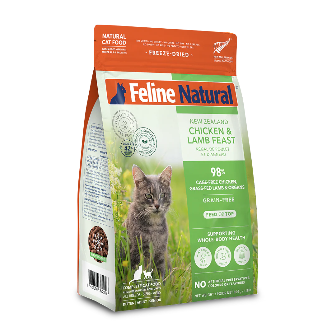 Feline Natural 雞肉羊肉盛宴 800g
