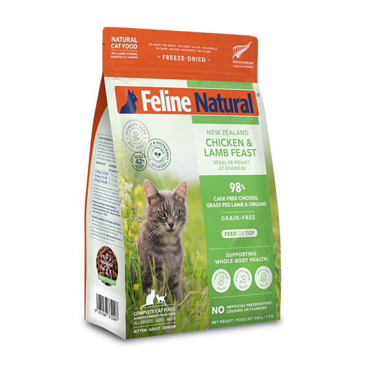 Feline Natural 雞肉羊肉盛宴 800g