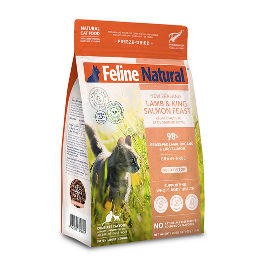 Feline Natural 羊肉三文魚盛宴 800g