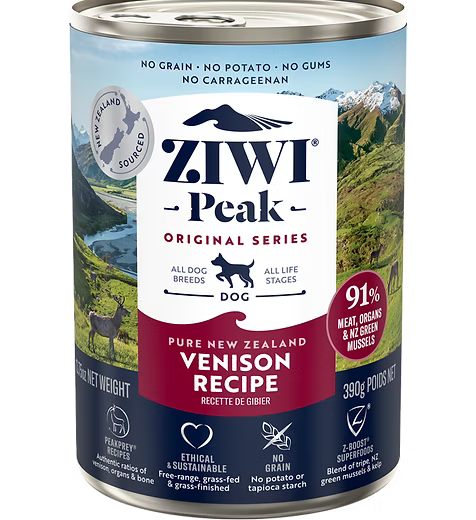 ZIWIPEAK 鹿肉配方罐頭 170g /390g