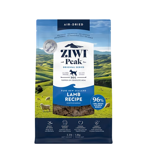 ZIWIPEAK 無穀物 風乾羊肉 狗糧配方 1kg/ 2.5kg/ 4kg