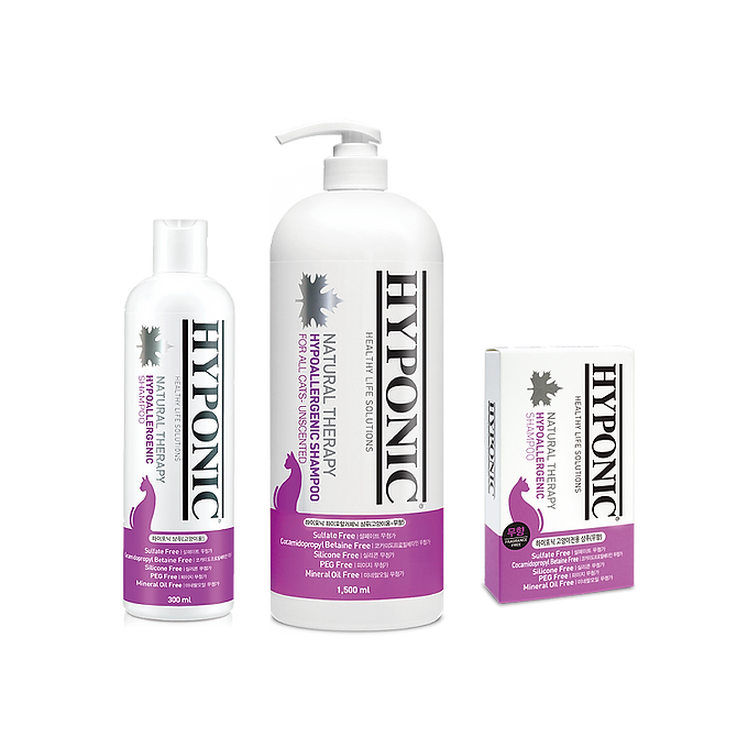 HYPONIC 極致低敏原始無味沖涼液 Hypoallergenic Shampoo (For All Cats Unscented)