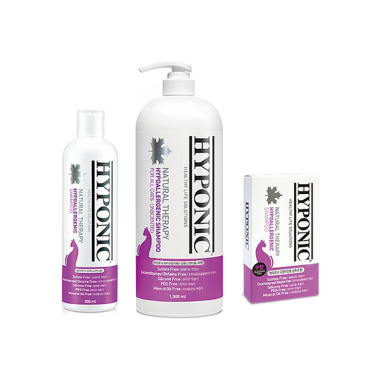 HYPONIC 極致低敏原始無味沖涼液 Hypoallergenic Shampoo (For All Cats Unscented)