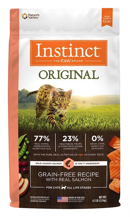 Instinct Original 本能經典 無穀物 三文魚貓糧配方