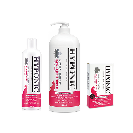 HYPONIC 極致低敏全貓類沖涼液 Hypoallergenic Shampoo (For All Cats)