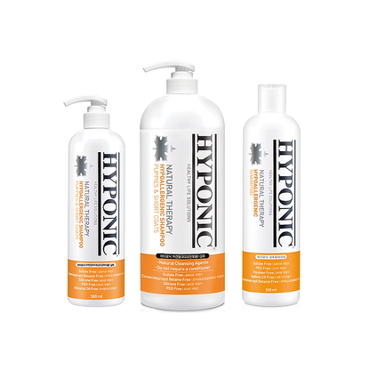 HYPONIC 極致低敏高保濕強化呵護沖涼液 Hypoallergenic Shampoo (For Puppy & Short Coats)