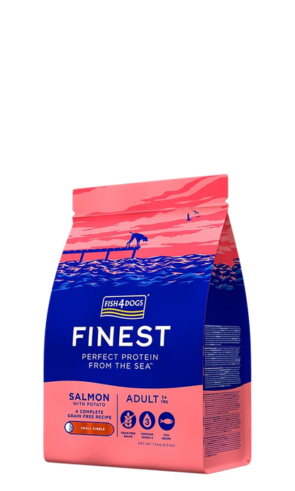 Fish4Dogs Finest 三文魚成犬配方(細粒)
