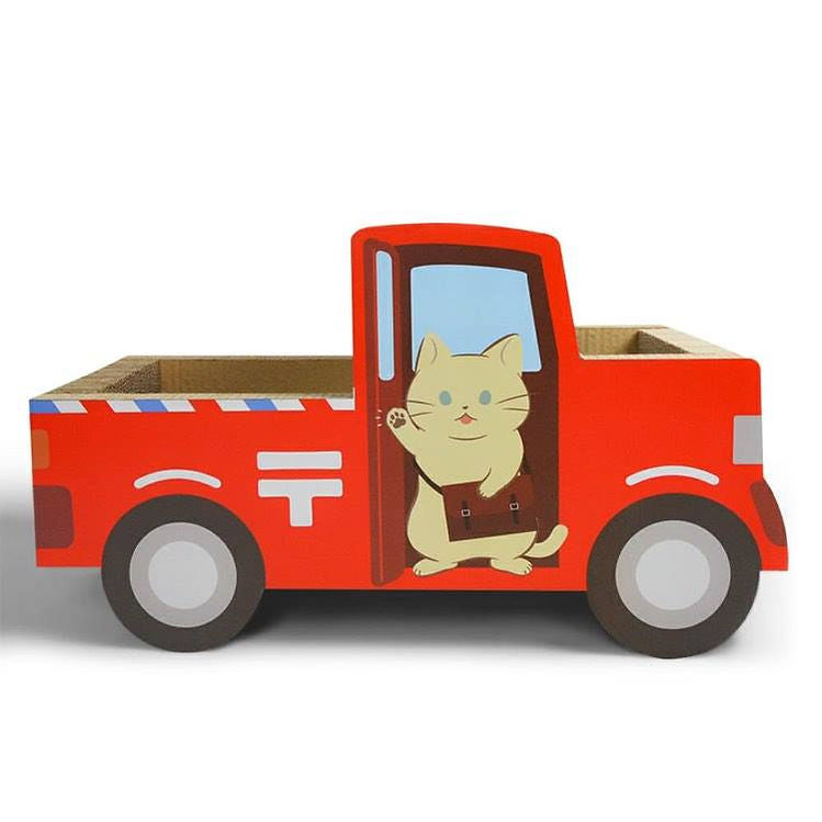 貓抓貨車 (紅色)