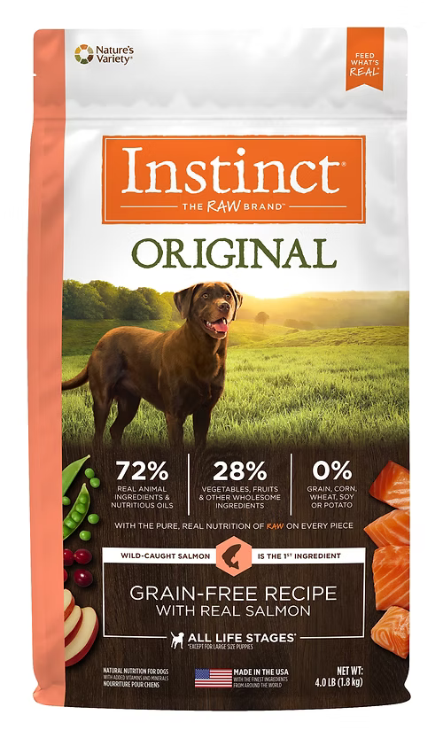 Instinct Original 本能經典 無穀物 三文魚狗糧配方 20lb