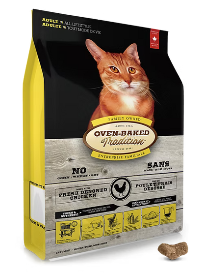 Oven-Baked  北美走地雞 成貓配方 10lb