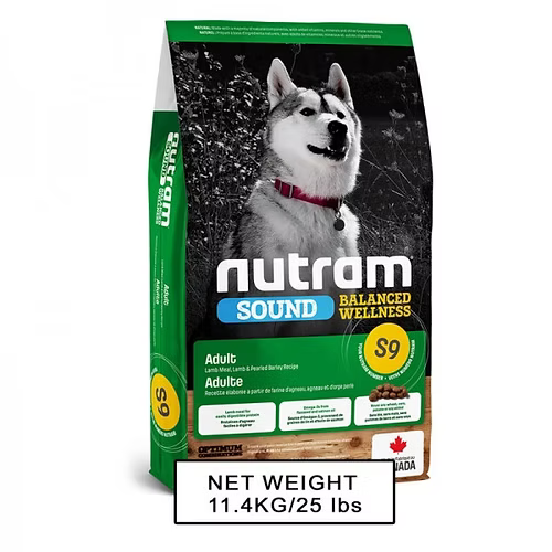 NUTRAM紐頓 NT-S9 羊肉成犬配方狗糧  11.4kg