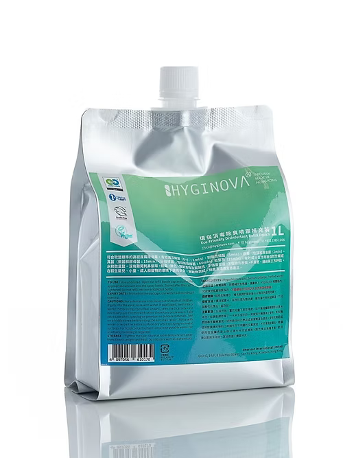 HYGINOVA 環保消毒除臭噴霧 1L補充裝