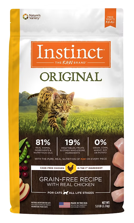Instinct Original 本能經典 無穀物 雞肉貓糧配方