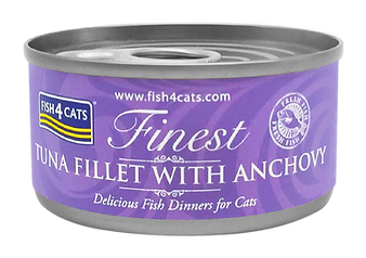FISH4CATS FINEST 鳳尾魚&吞拿魚柳 70g