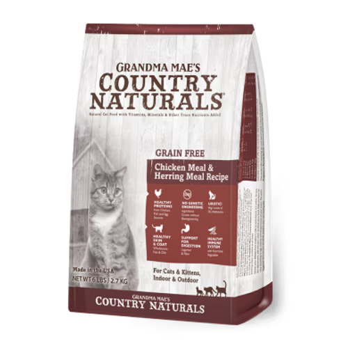 Country Naturals 無穀物雞肉鯡魚低敏感配方