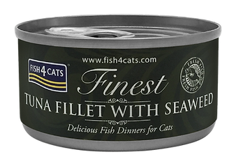 FISH4CATS FINEST 海藻&吞拿魚柳 70g