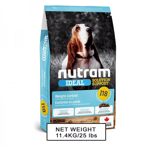 NUTRAM紐頓 NT-I18 控制體重配方狗糧 11.4kg