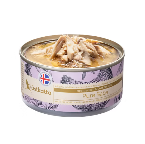 ASTKATTA 保健主食罐 野生鯖花魚 護膚主食配方(低磷) 170g