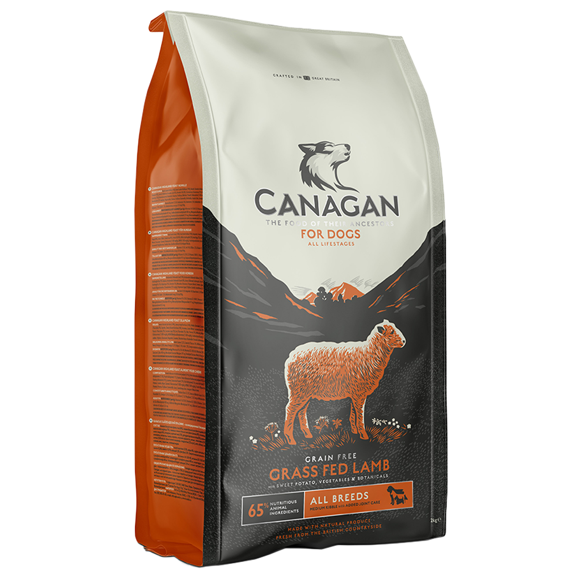 CANAGAN 無穀物 放牧羊配方 狗乾糧 2kg/ 6kg/ 12kg