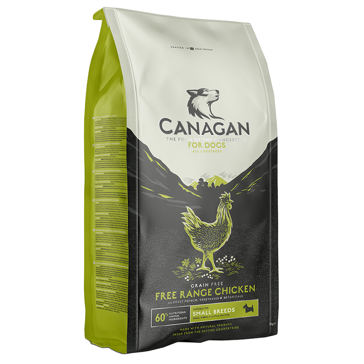 CANAGAN 無穀物 走地雞 狗乾糧  (小型犬用) 2kg /6kg