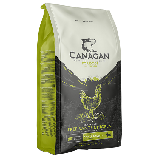 CANAGAN 無穀物 走地雞 狗乾糧  (小型犬用) 2kg /6kg
