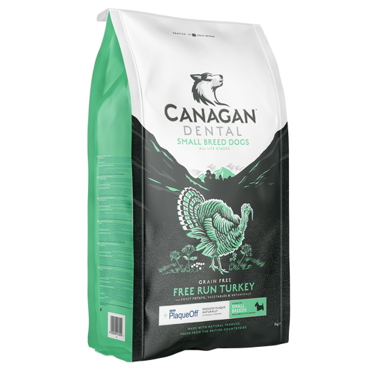 CANAGAN 無穀物 火雞健齒配方 狗乾糧(小型犬用) 2kg / 6kg