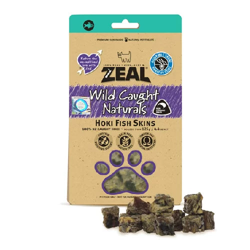 Zeal 紐西蘭天然藍鱈魚皮 125g