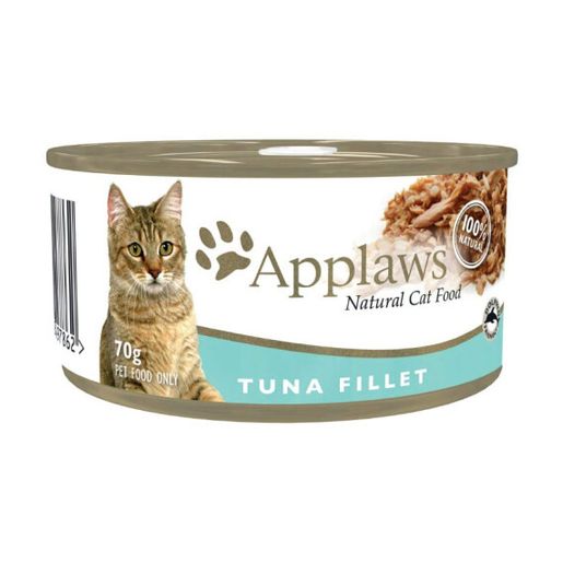 Applaws 全天然系列 肉絲湯汁配方貓罐頭 吞拿魚 70g/156g