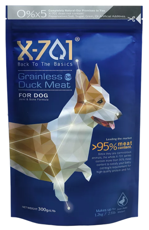 台灣天然凍乾鮮食 關節防護 無穀鴨肉 全齡犬 300g