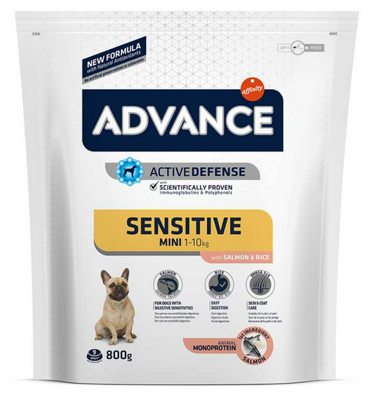 ADVANCE特殊護理小型成犬糧 – 過敏護理 0.8KG（適合體重1-10kg）