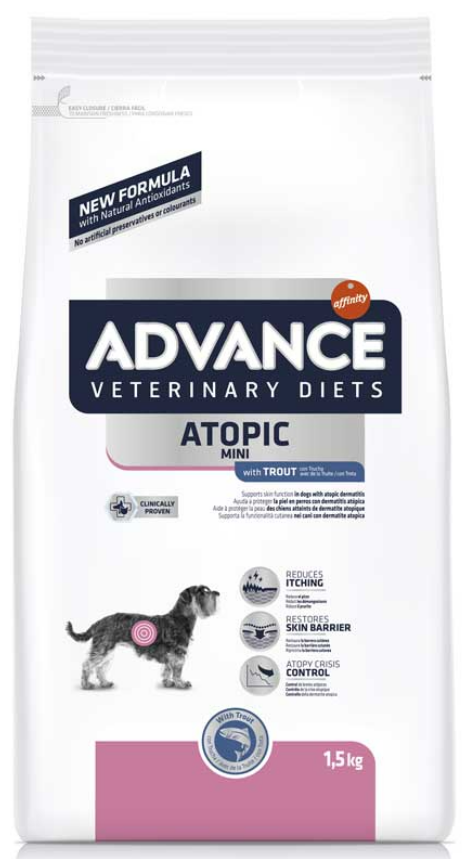 ADVANCE處方狗糧 – 皮膚專用（適合體重1-10kg小型犬種） 1.5KG