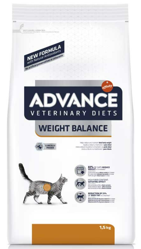 ADVANCE處方貓糧 – 減肥專用 1.5KG