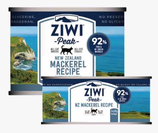 紐西蘭ZiwiPeak 鯖魚配方罐頭 3oz/ 6.5oz