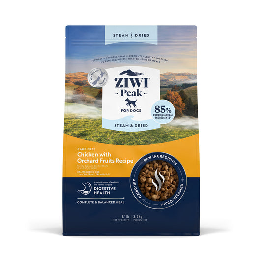 Ziwi Peak 微蒸風乾狗糧 放養雞配果園水果食譜
