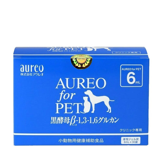 Aureo 日本黑酵母β1,3-1,6 Glucan培養液貓狗營養補充品 15ml x 30包裝