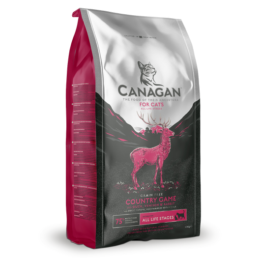 CANAGAN  無穀物 田園 野味 全貓糧 配方 4kg