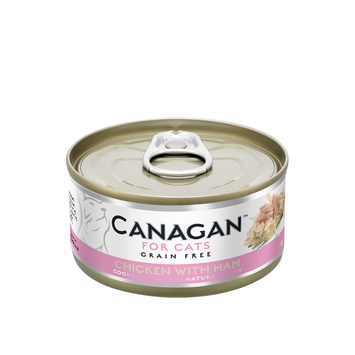 CANAGAN 雞肉伴火腿配方 主食罐 75g