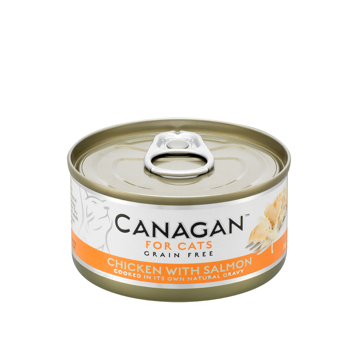 CANAGAN 雞肉伴三文魚配方 主食罐 75g