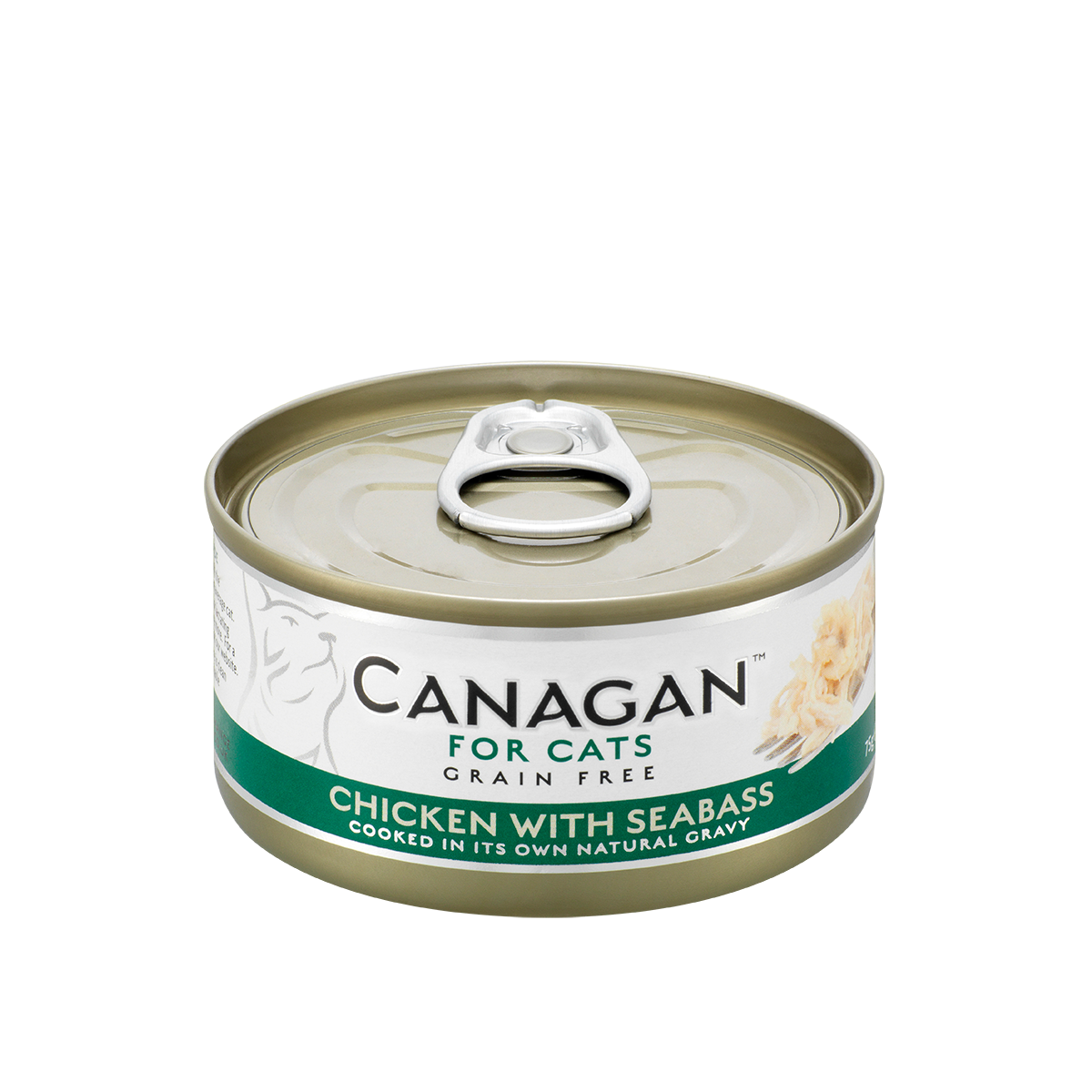 CANAGAN 雞肉伴鱸魚配方 主食罐 75g