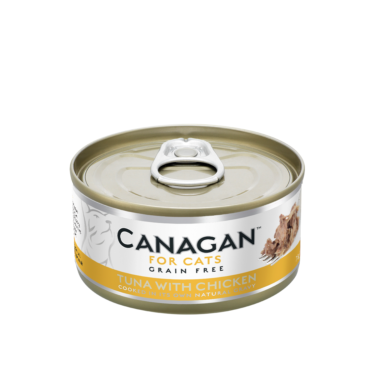 CANAGAN 吞拿魚伴雞肉配方 主食罐 75g