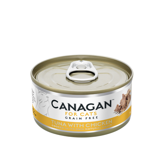 CANAGAN 吞拿魚伴雞肉配方 主食罐 75g