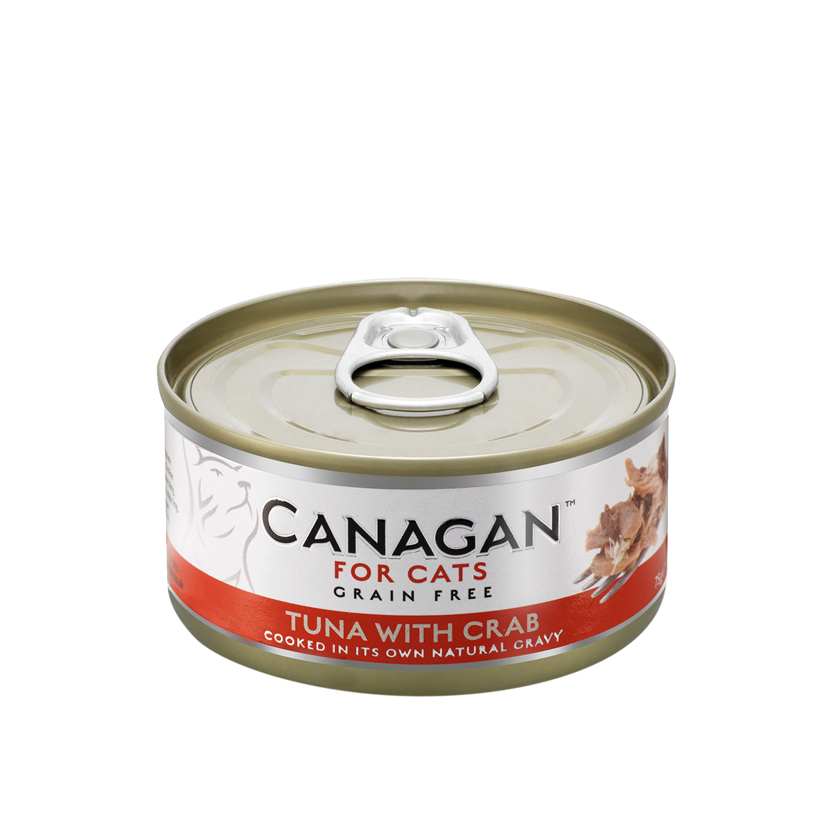 CANAGAN 吞拿魚蟹肉配方 主食罐 75g