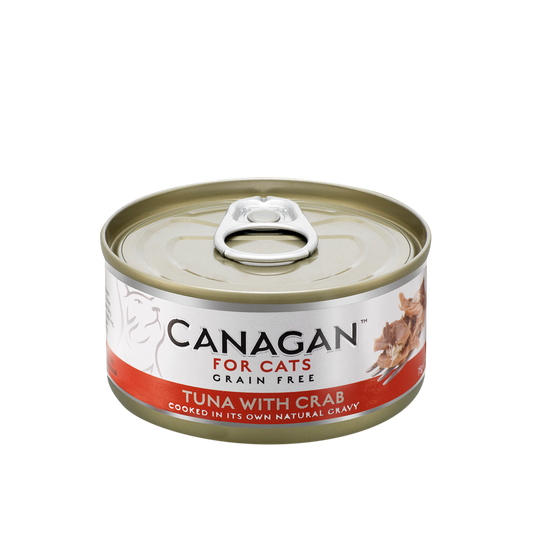 CANAGAN 吞拿魚蟹肉配方 主食罐 75g