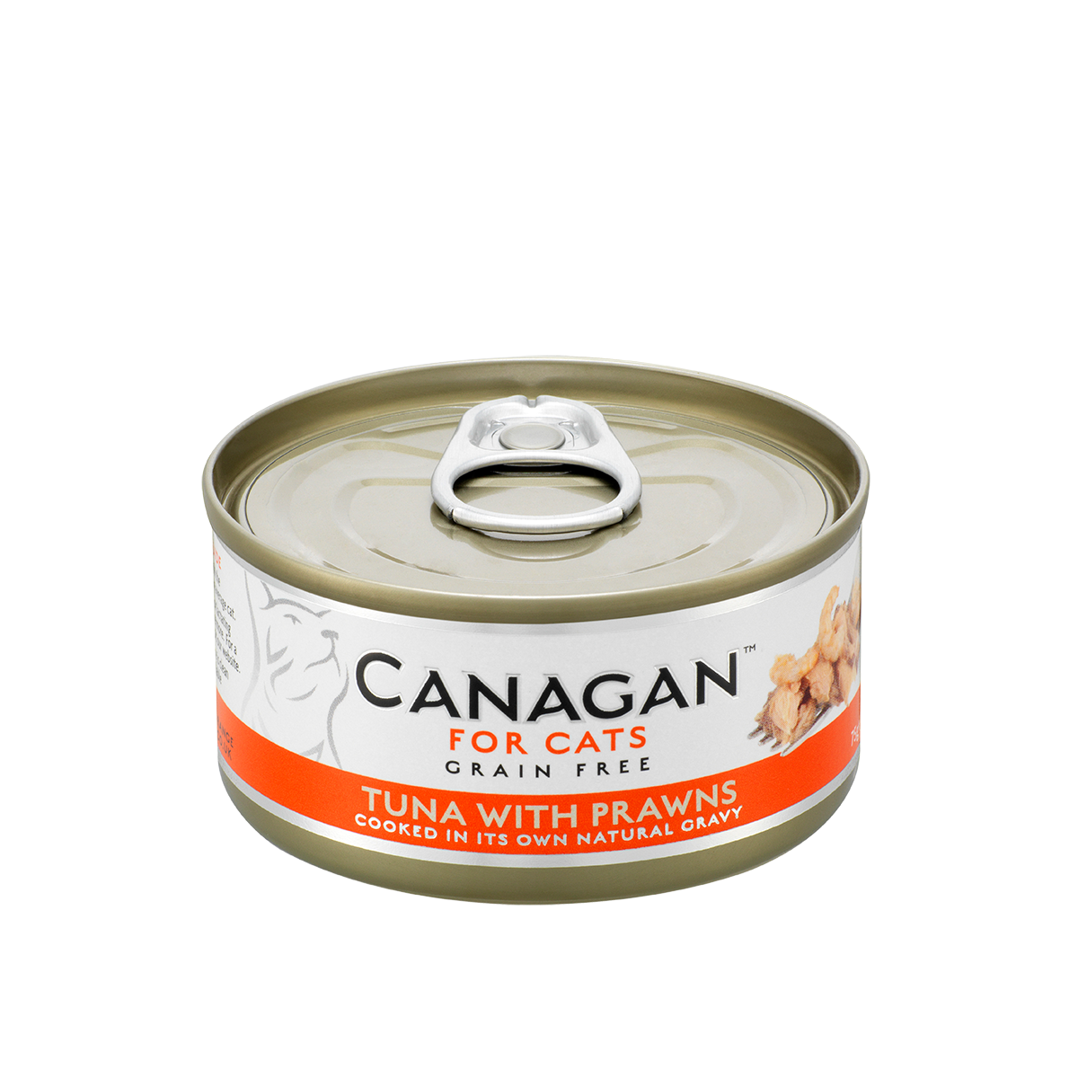 CANAGAN 吞拿魚伴蝦配方 主食罐 75g