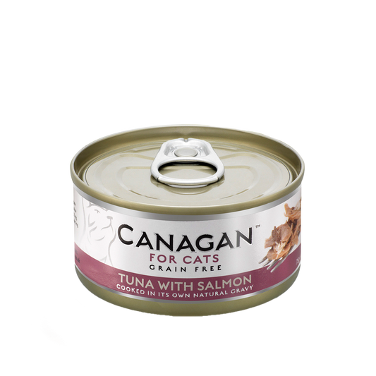 CANAGAN 吞拿魚三文魚配方 主食罐 75g
