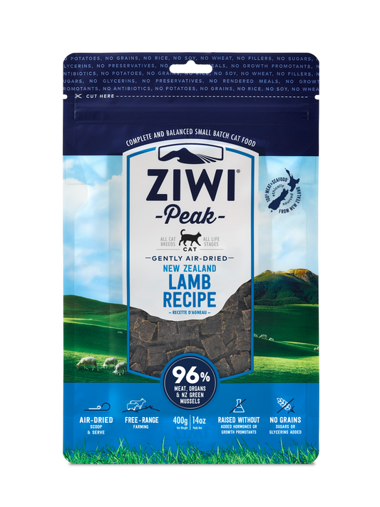 ZIWIPEAK 無穀物 風乾羊肉 貓糧配方 1kg